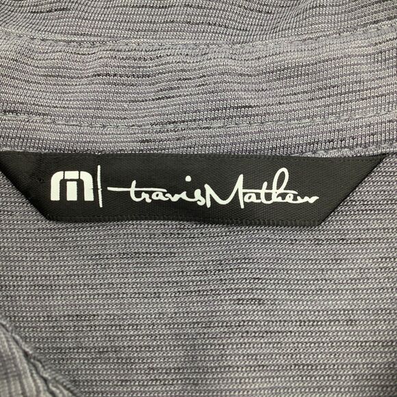 Travis Mathew Mens Short‎ Sleeve Golf Polo Gray Size XL - Picture 4 of 9